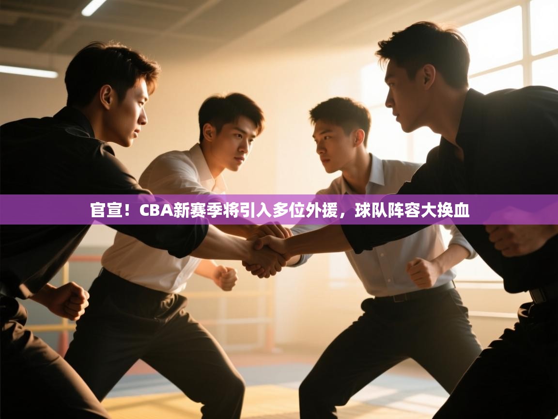 官宣！CBA新赛季将引入多位外援，球队阵容大换血
