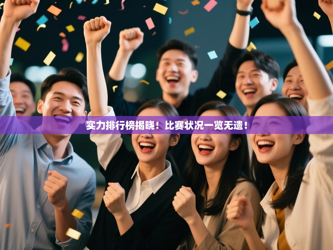 实力排行榜揭晓！比赛状况一览无遗！